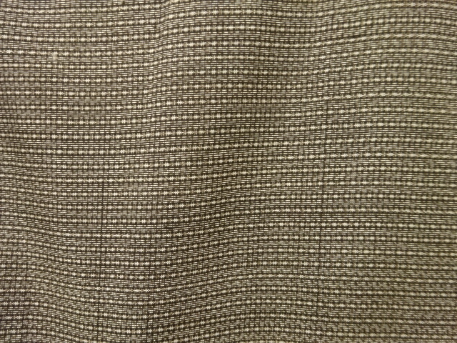 アンティーク　本場村山泥大島紬男物着物アンサンブル